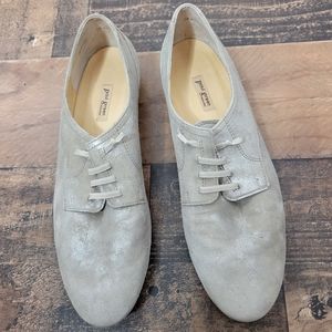 7.5 Paul Green Silver Gray Sneakers